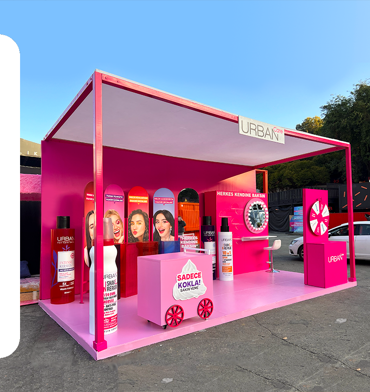 Standart Mimarlık: Ahşap Stant - Maxima Stant Projeleri